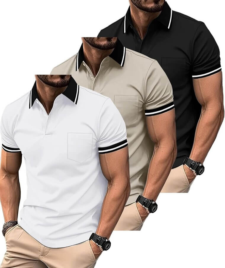 ZITY Polo Shirts - Sporty Comfort & Style - Don’t Miss the 8% Discount!