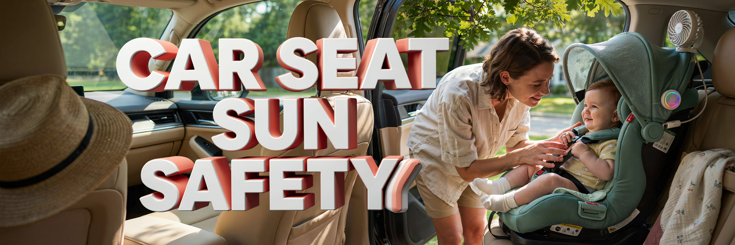 Essential Guide to Keeping Your Baby Cool and Sun-Safe in Car Seats ☀️