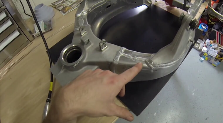 Inspect the Frame for Cracks or Rust