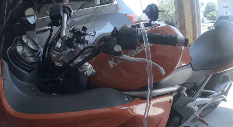 Drain Fuel if the Bike Sits Too Long