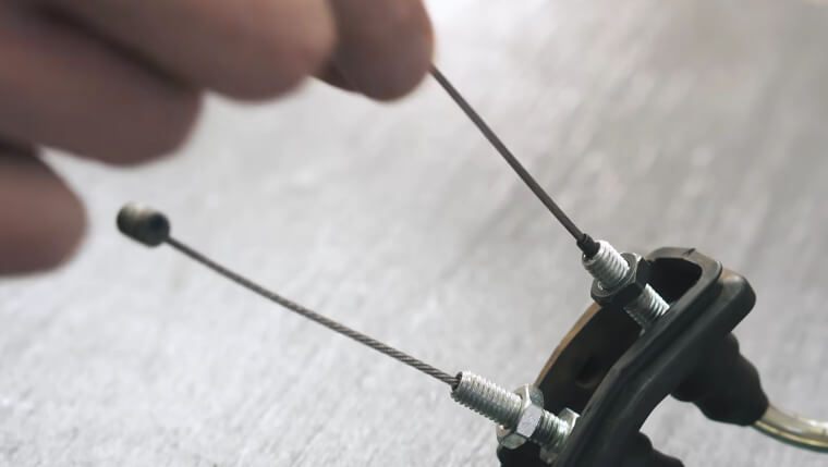 Check the Clutch Cable for Fray or Slack