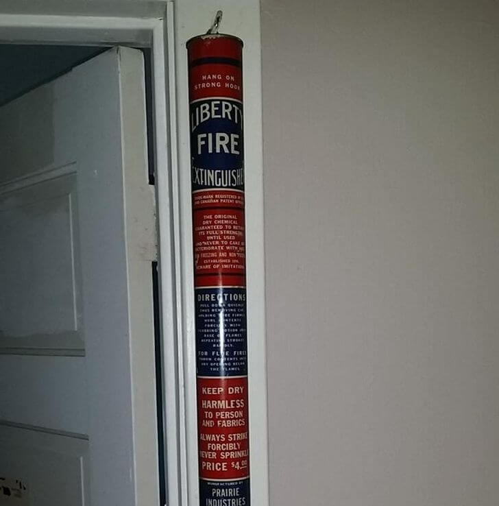 A 102-Year-Old Fire Extinguisher