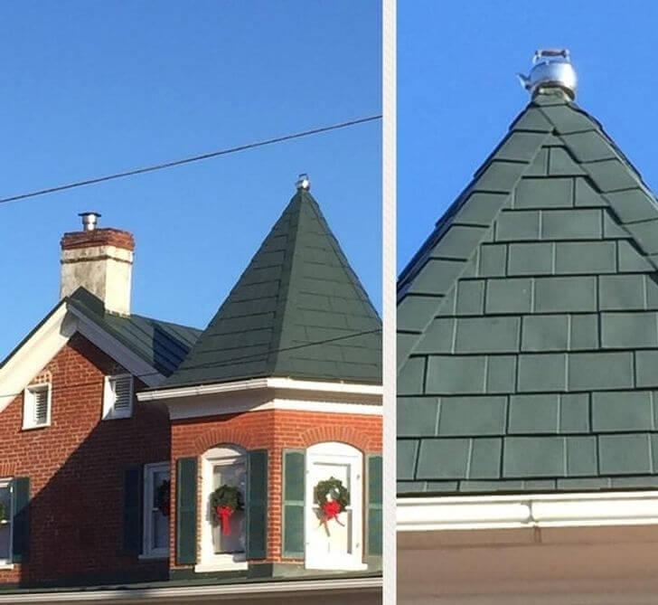 Doesn't Every House Have a Tea Kettle Sitting on Its Roof?