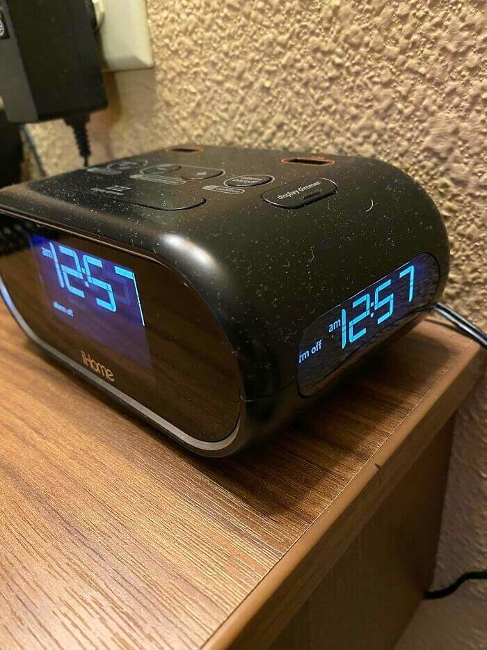 Time Displayed On Every Side