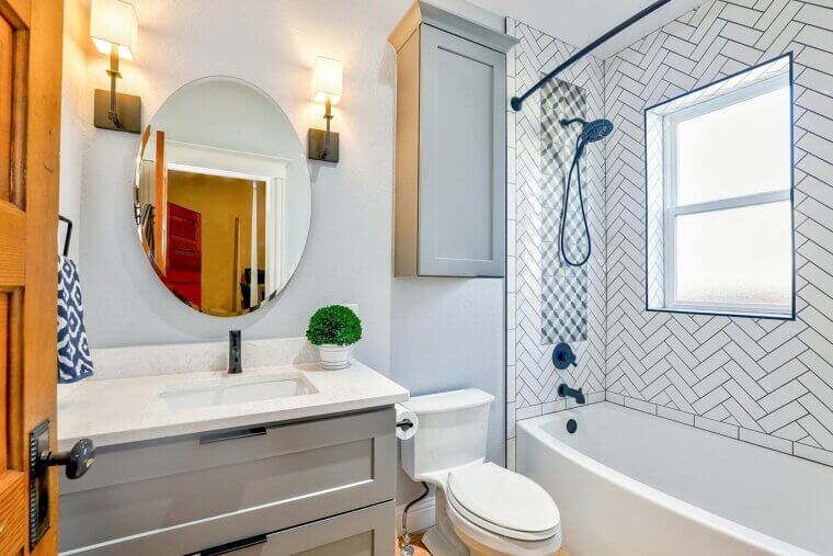 Skipping on Bathroom Storage Solutions