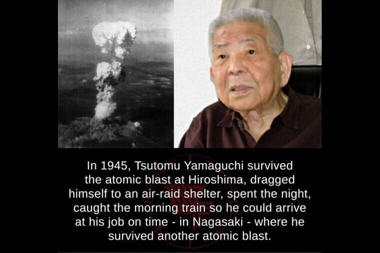 The Man Who Survived Both Nukes During WWII
