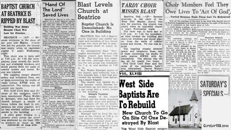 The 15-Church Choir Miracle: All Choir Members Were Running Late the Date of an Explosion Next Door
