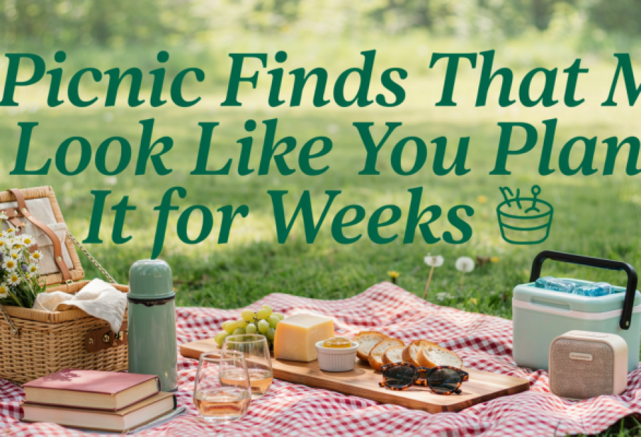The Picnic Finds That Make You Look Like You Planned It for Weeks 🧺