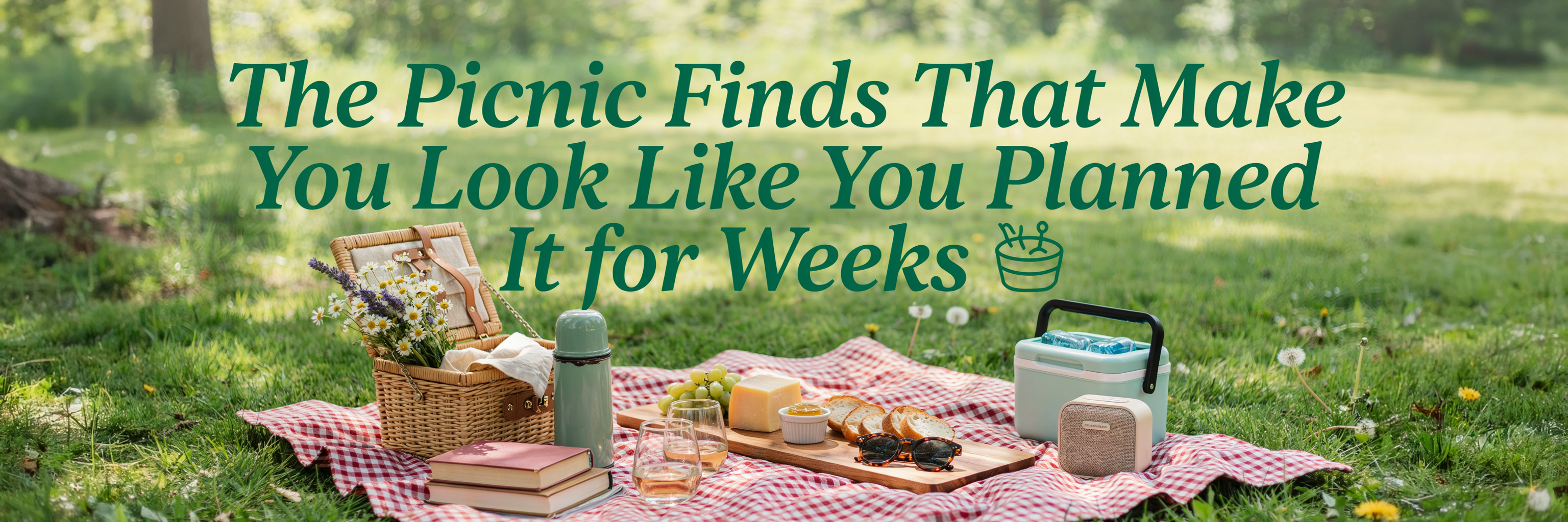 The Picnic Finds That Make You Look Like You Planned It for Weeks 🧺