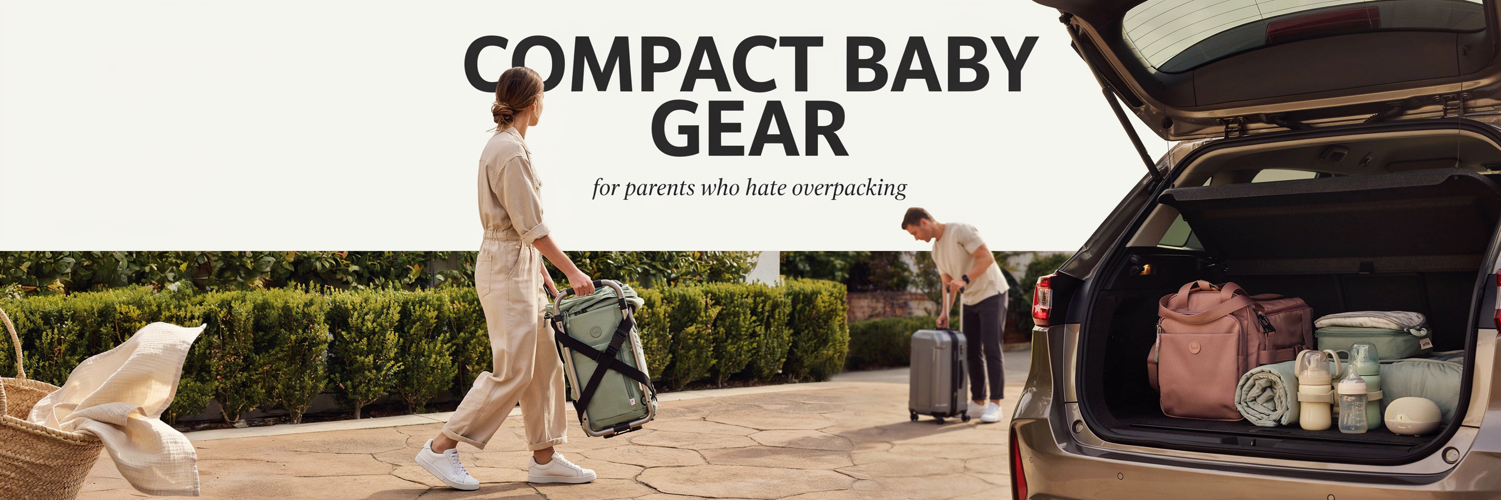 Compact Baby Gear for Parents Who Hate Overpacking