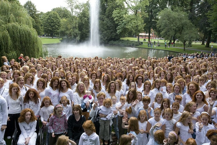 Es gibt einen Feiertag für Rothaarige
