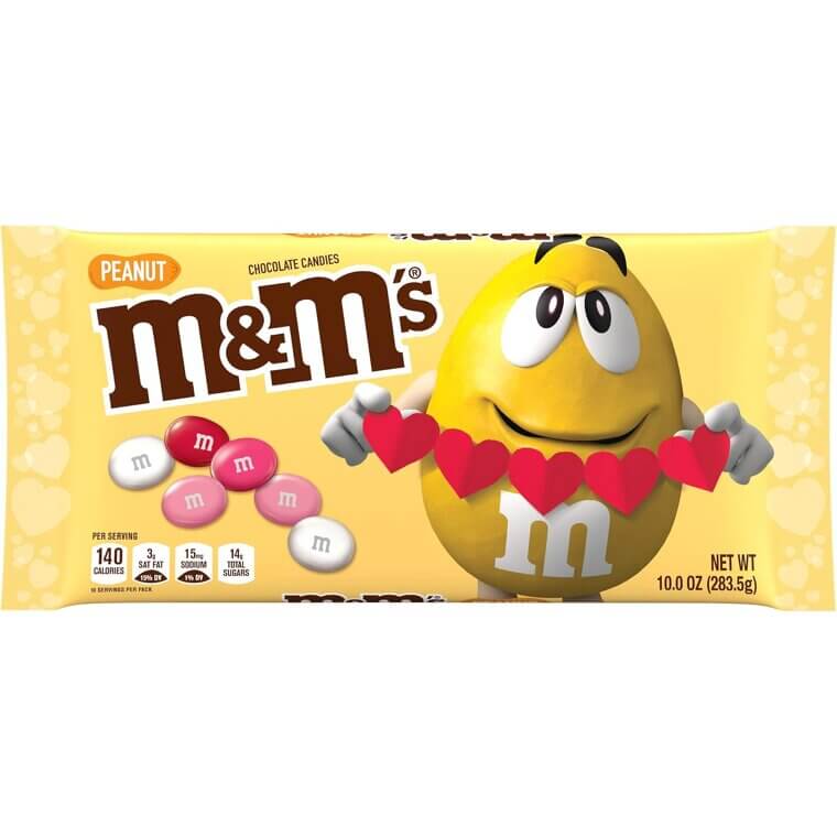 M&M’S Peanut Chocolates - Perfect Valentine’s Treat! 