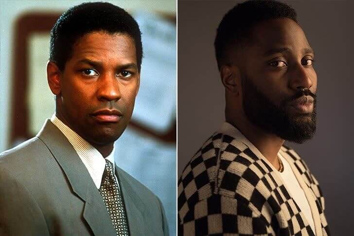 Denzel Washington & John David Washington – Early 30s