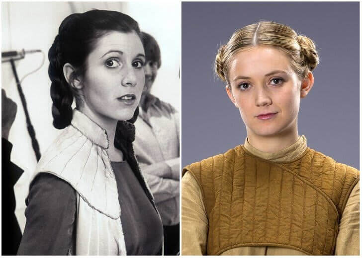 Carrie Fisher and Billie Lourd – Early 20s