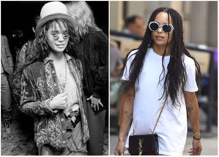 Lisa Bonet and Zoë Kravitz – In Their 20s