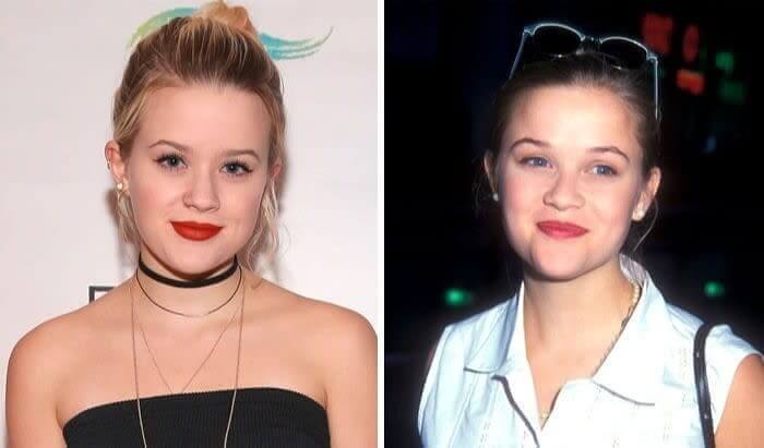 Reese Witherspoon & Ava Elizabeth Phillippe - Age 18