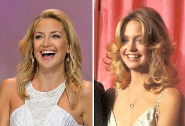 Goldie Hawn and Kate Hudson – Mid-20s