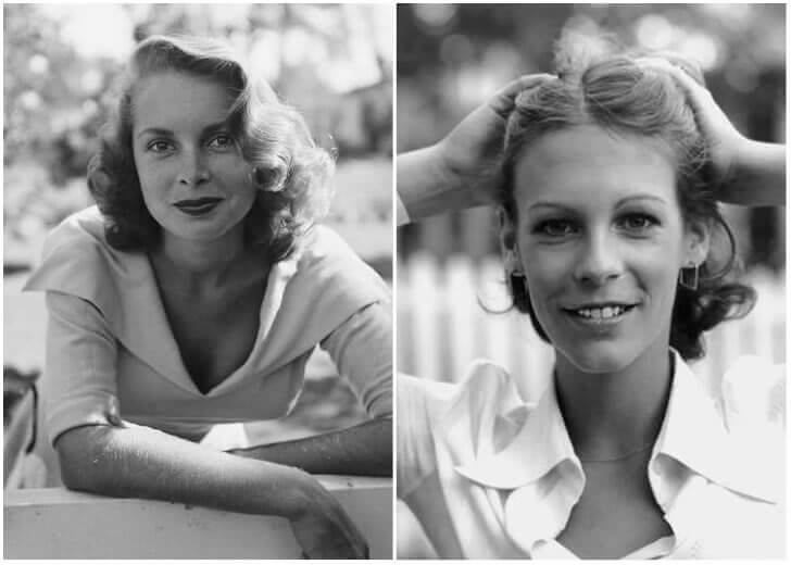 Janet Leigh and Jamie Lee Curtis – In their 20s