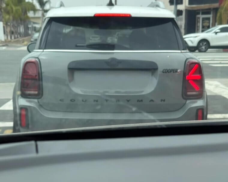 ​Not Using Turn Signals for Small Moves