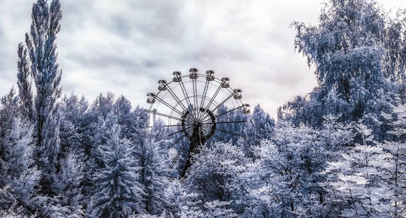 A Photographer Visited Chernobyl And Caught These Incredible Infrared Images