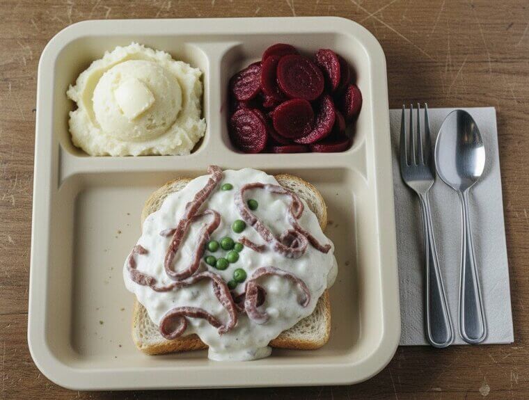 Creamed Chipped Beef on Toast