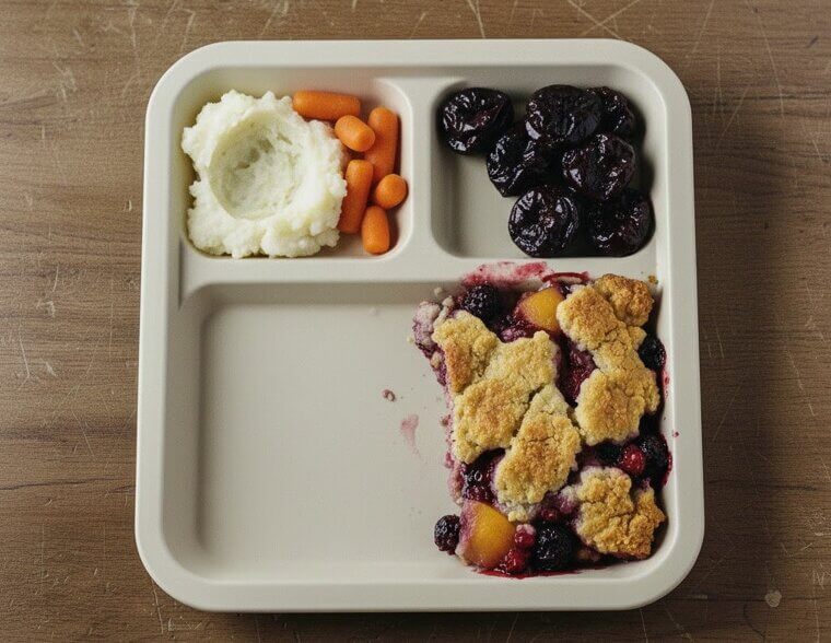 Fruit Cobblers and Stewed Prunes