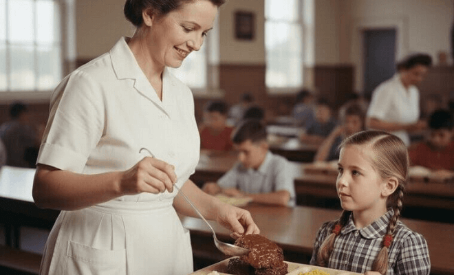 What School Lunches Looked Like in the 1950s
