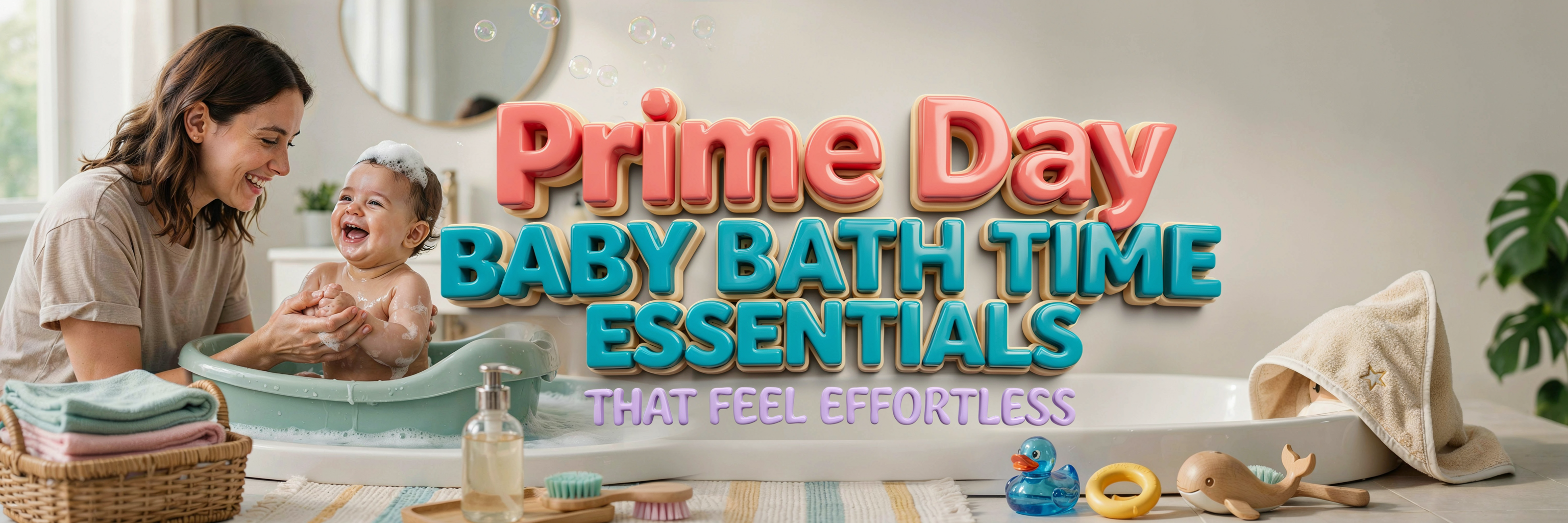 Prime Day Baby Bath Time Essentials Parents Will Actually Use