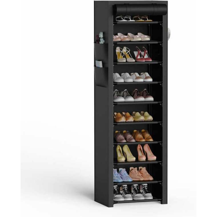 Organize Your Space With Vertical Shoe Rack - Holds 20+ Pairs! - Don’t Miss the 27% Discount!