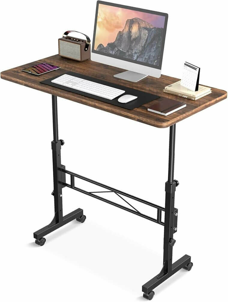 Transform Your Workspace with Standing Desk - Ergonomic & Portable! 