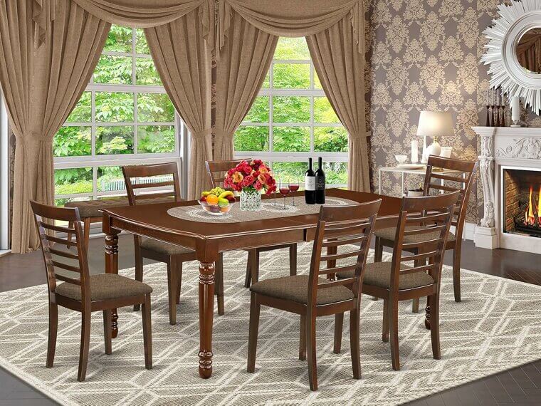Transform Your Dining Space with East West Furniture Set!