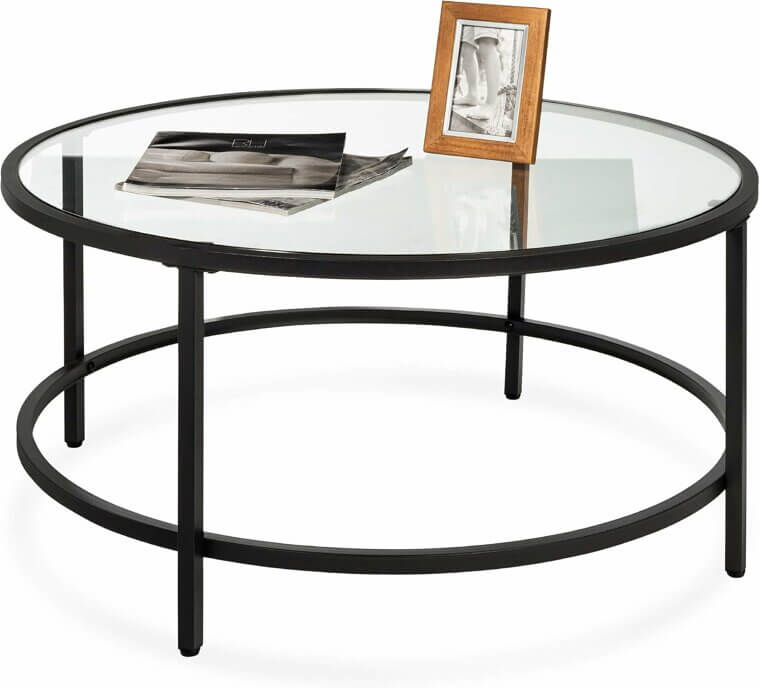 Elevate Your Space With Modern Glass Coffee Table - Chic & Durable!