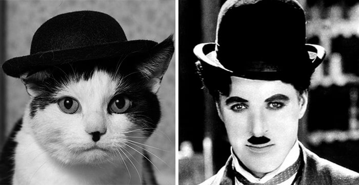 Charlie Chaplin's Matching Sidekick