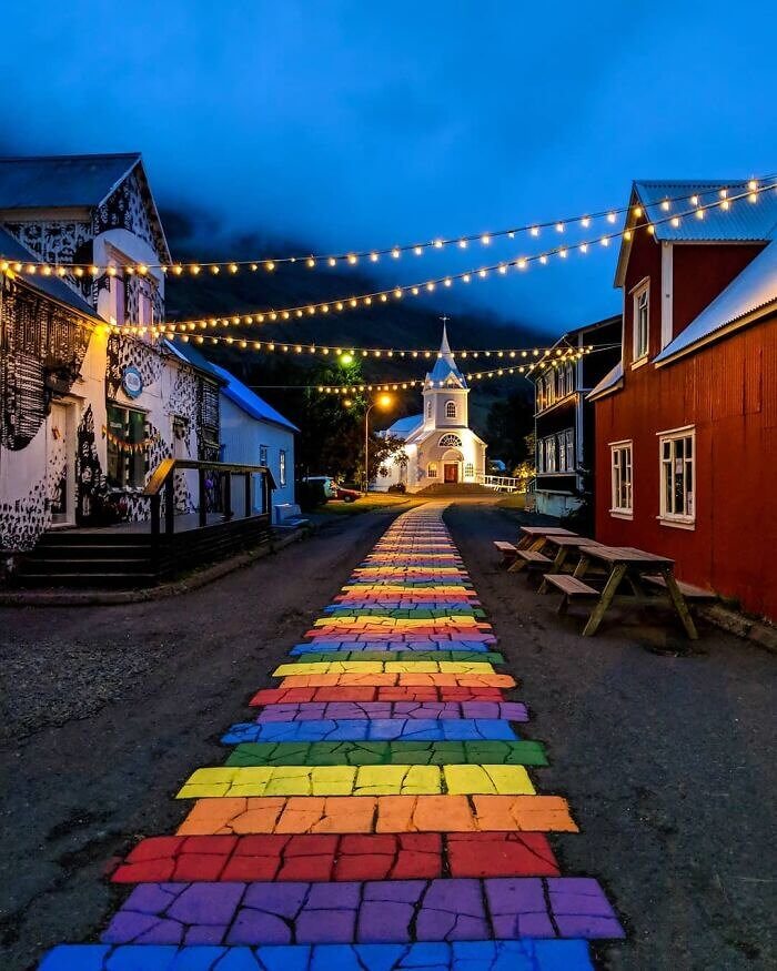 Follow the Multi-Colored Road
