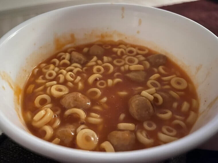 SpaghettiOs With Meatballs