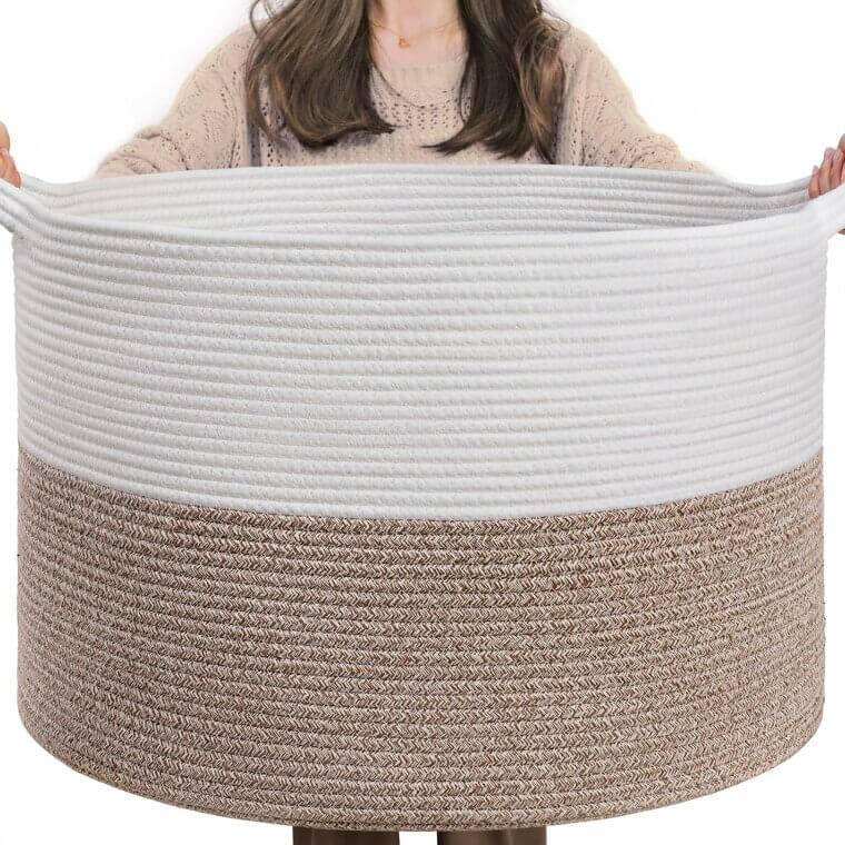 XXXLarge Rope Basket - Stylish Storage for Home! - Now 11% Off!