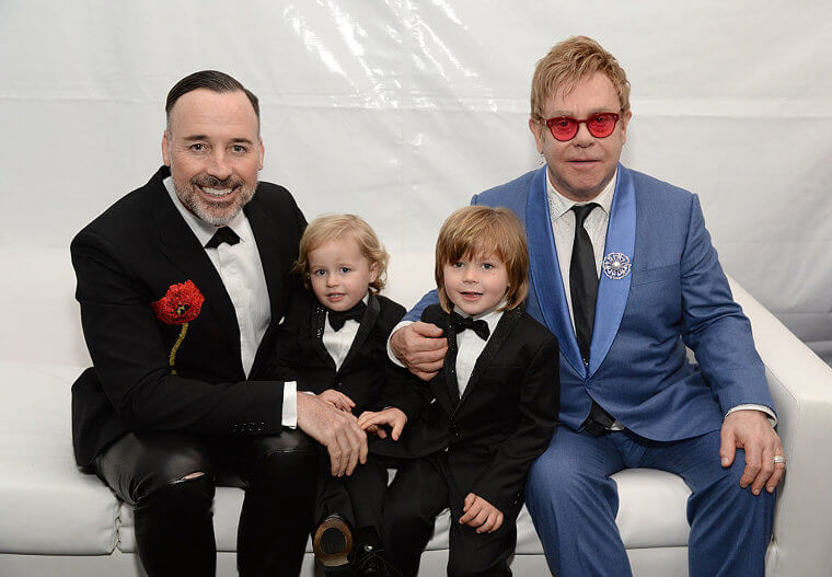 Elton John: No "Silver Spoons" For His Two Sons