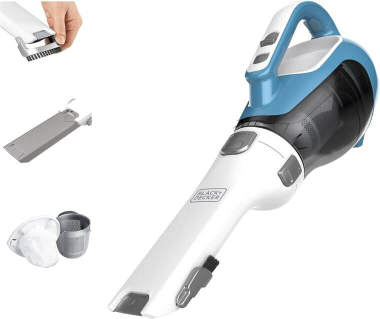BLACK+DECKER Handheld Vacuum - Compact Cleaning Power for Home & Car