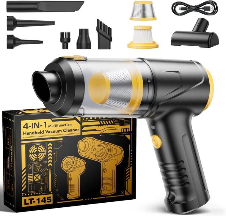 Svoko Handheld Vacuum: Powerful, Portable Cleaning Anywhere! - 5% Off!
