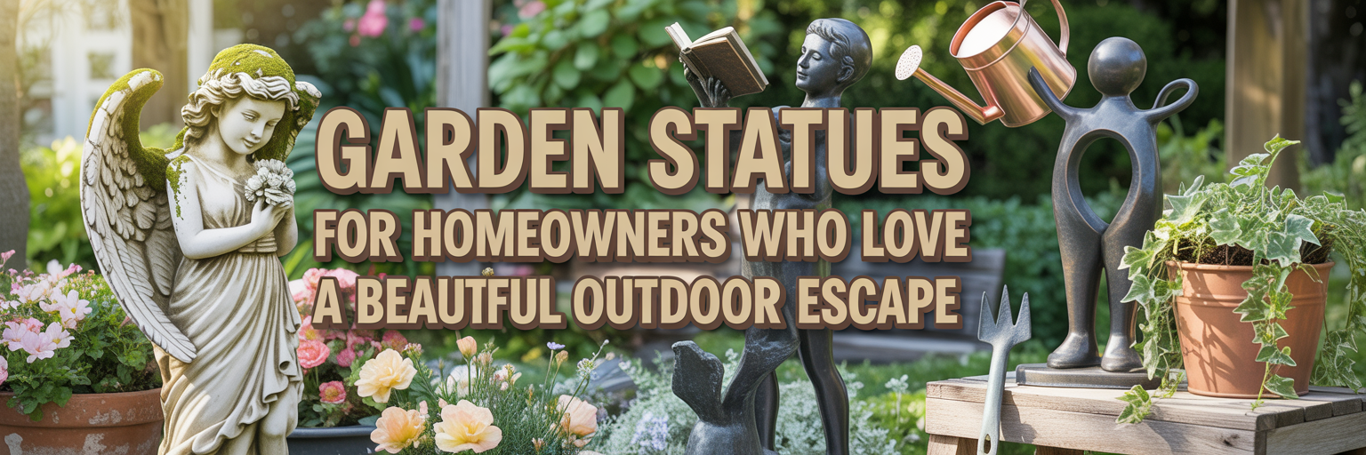 Garden Statues For Homeowners Who Love a Beautiful Outdoor Escape