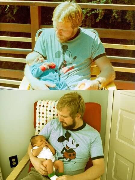 A Man and His Father Both Become Dads at Age 29