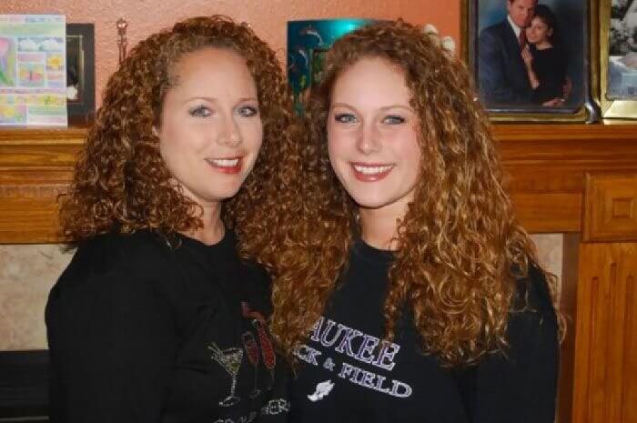 A Very Curly Mother-Daughter Combo