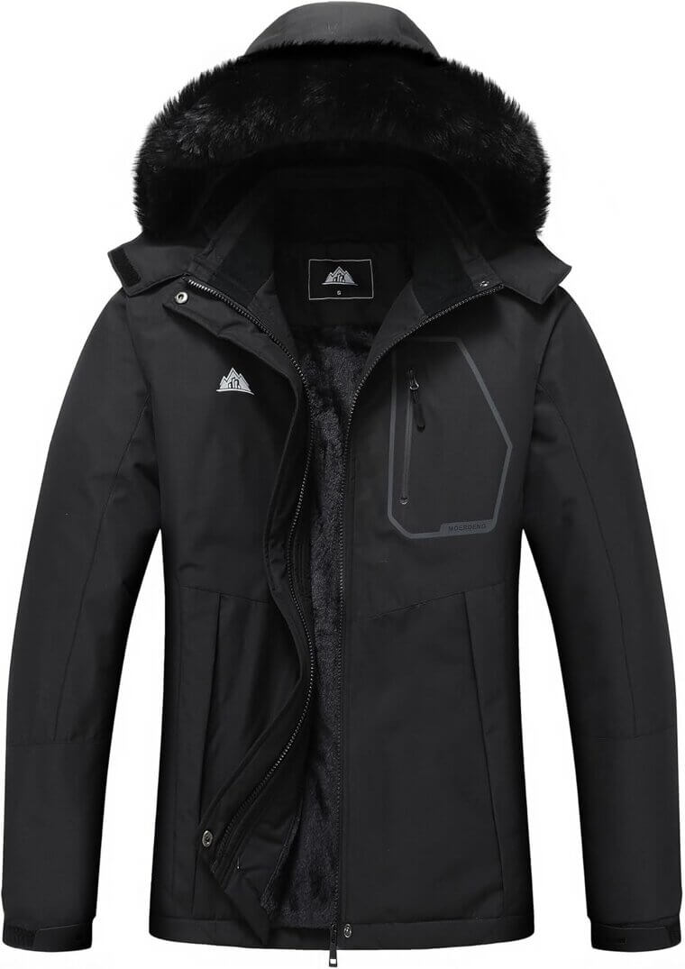 MOERDENG Ski Jacket - Stay Warm, Dry & Stylish! - Now 20% Off!