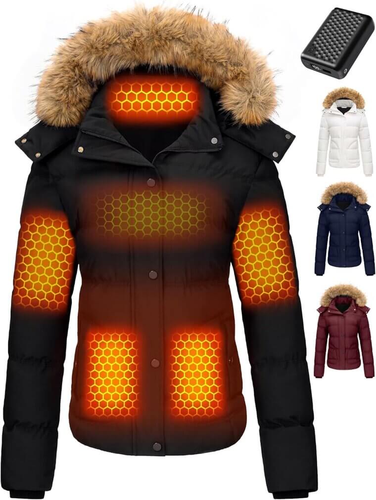Stay Cozy with Wulcea Heated Jacket - Perfect for Outdoor Adventures 