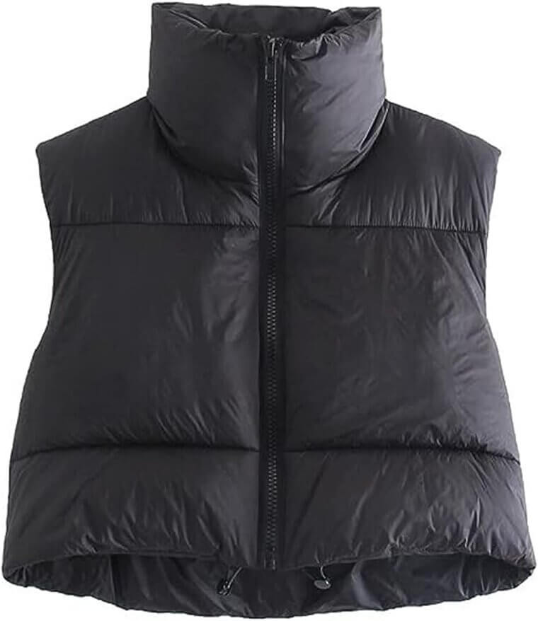 Shiyifa Women's Puffer Vest - Stylish Winter Essential - Enjoy 41% Off!