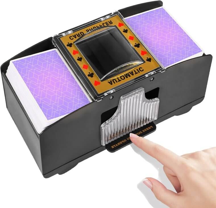 FEIERYA Card Shuffler - Perfect for Home & Travel Card Games - Enjoy 20% Off!