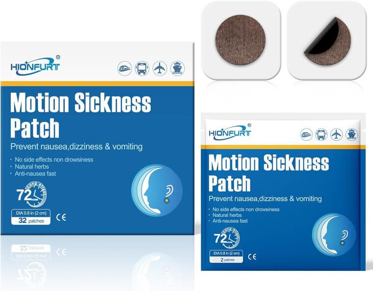 Hionfurt Motion Patches - Beat Travel Sickness with Ease - Don’t Miss the 30% Discount!