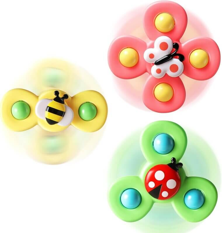 Suction Cup Spinner - Fun & Development for Little Hands - Enjoy 33% Off!