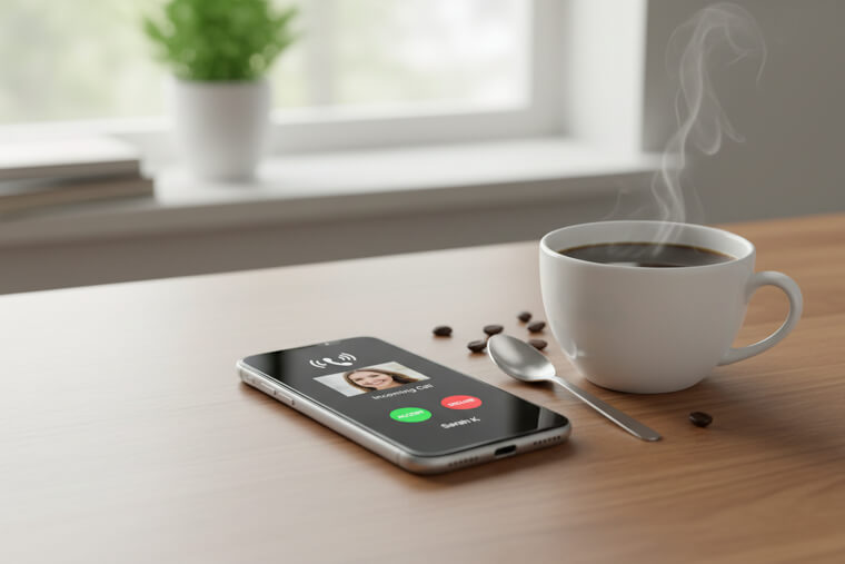 The Phone Call That Comes Right When You Think of Someone