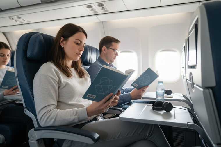Sitting Next to Someone Reading the Same Book